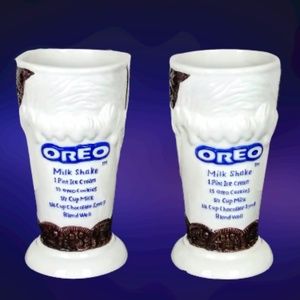 Vtg Oreo Milk Shake Cups 🎊2X Host Pick🎊